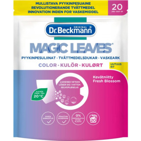 Салфетки для стирки цветных тканей Dr. Beckmann Magic Leaves, 20 шт